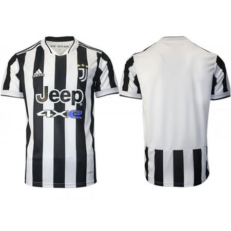 Men's Juventus White/Black Home Soccer Jersey