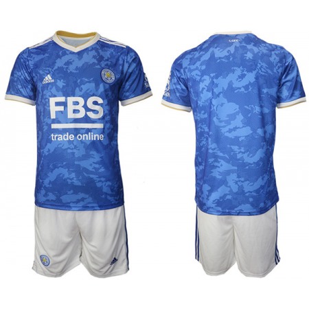 Men's Leicester City Blue 2019-2020 Home Soccer jersey Suit