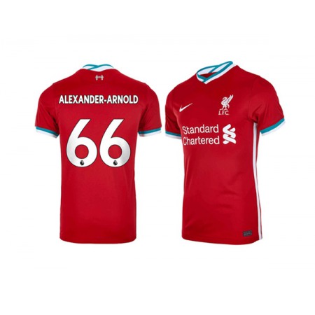 Men's Liverpool #66 Trent Alexander Red 2020/21 Jersey