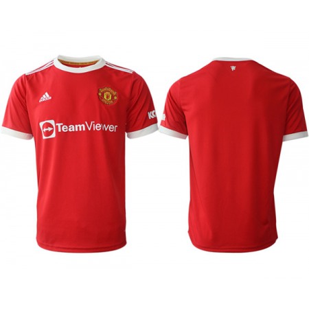 Men's Manchester United Red Home Soccer Jersey