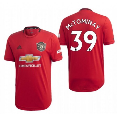 Men's Manchester United #39 Scott Mctominay Red 2019 Soccer Club Home Jersey