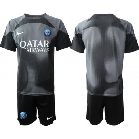 Men's Paris Saint-Germain Custom 2023 Black Soccer Jersey Suit