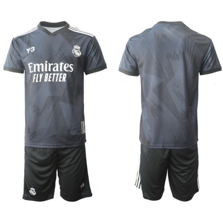 Men's Real Madrid Blank 22/23 Black Soccer Jersey Suit