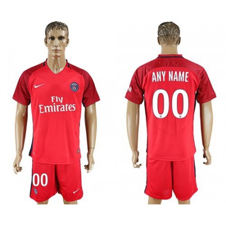 Paris Saint-Germain Personalized Red Soccer Club Jersey