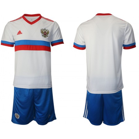Men's Russia National Team Custom Away Soccer Jersey Suit