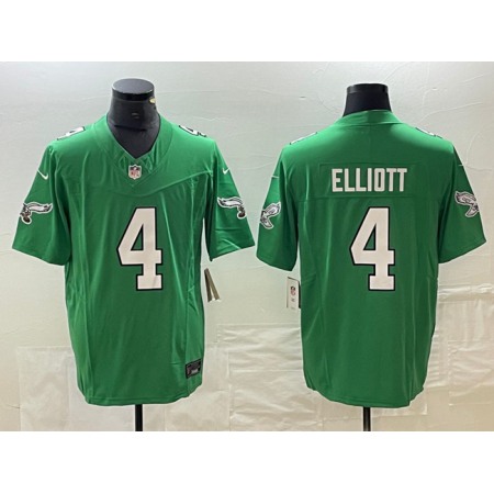 Men's Philadelphia Eagles #4 Jake Elliott Green 2023 F.U.S.E. Vapor Untouchable Limited Stitched Football Jersey