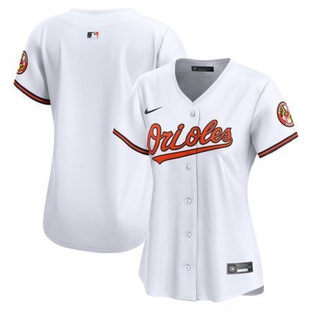 Women's Baltimore Orioles Nike White Home Limited Jersey