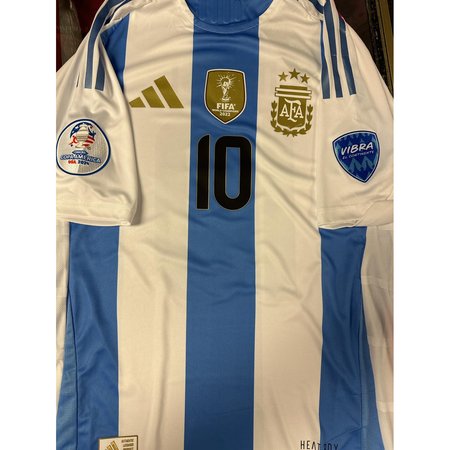 Adidas Argentina 2024/25 Copa america Home Jersey #10 Messi