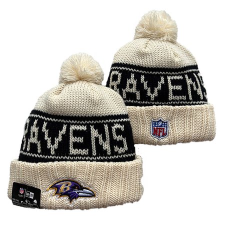 Baltimore Ravens Knit Hat