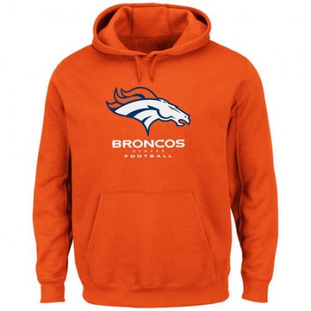 Denver Broncos Critical Victory Pullover Hoodie Orange