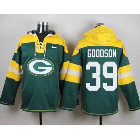 Nike Packers #39 Demetri Goodson Green Player Pullover NFL Hoodie