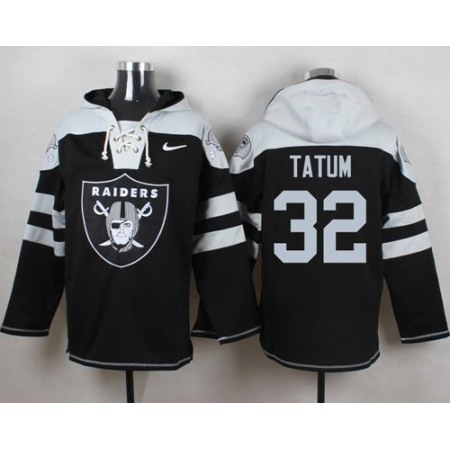 Nike Raiders #32 Jack Tatum Black Player Pullover NFL Hoodie
