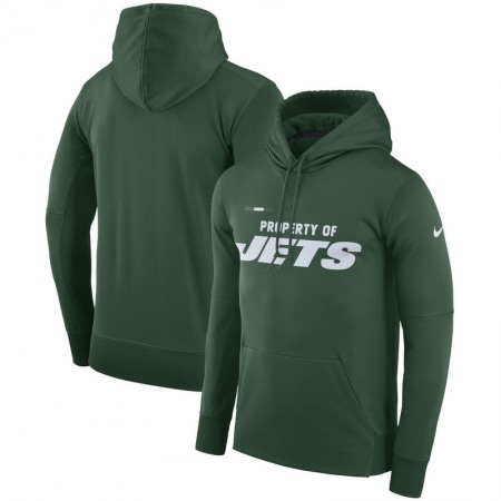 Men's New Orleans Saints Nike Green Circuit Property Of Performance Pullover Hoodie