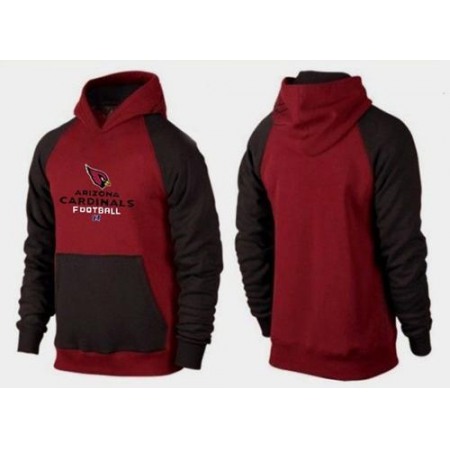 Arizona Cardinals Critical Victory Pullover Hoodie Burgundy Red & Black