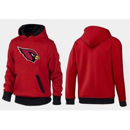 Arizona Cardinals Logo Pullover Hoodie Red & Black