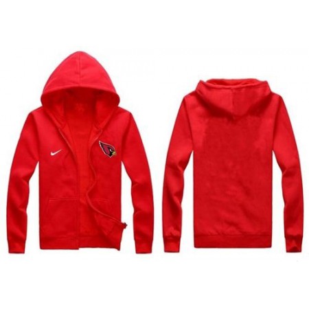 Nike Arizona Cardinals Authentic Logo Hoodie Red