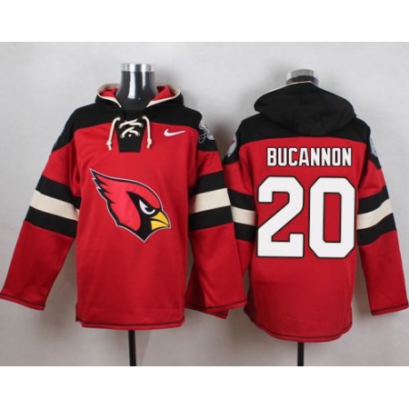 Nike Cardinals #20 Deone Bucannon Red Player Pullover NFL Hoodie