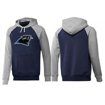 Carolina Panthers Logo Pullover Hoodie Dark Blue Grey