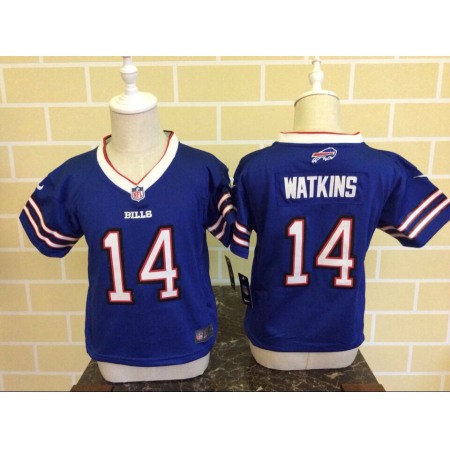 Toddler Nike Buffalo Bills #14 Sammy Watkins Blue Stitched NFL Jersey