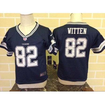 Toddler Nike Dallas Cowboys #82 Jason Witten Blue Stitched NFL Jersey