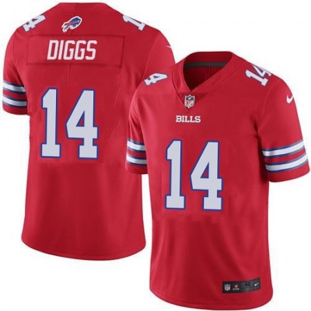 Toddlers Buffalo Bills #14 Stefon Diggs Red Vapor Untouchable Limited Stitched Jersey