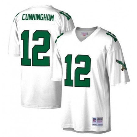 Toddlers Philadelphia Eagles #12 Randall Cunningham White Stitched Jersey
