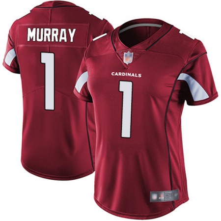 Women's Arizona Cardinals #1 Kyler Murray Red Vapor Untouchable Limited Stitched NFL Jersey(Run Small)
