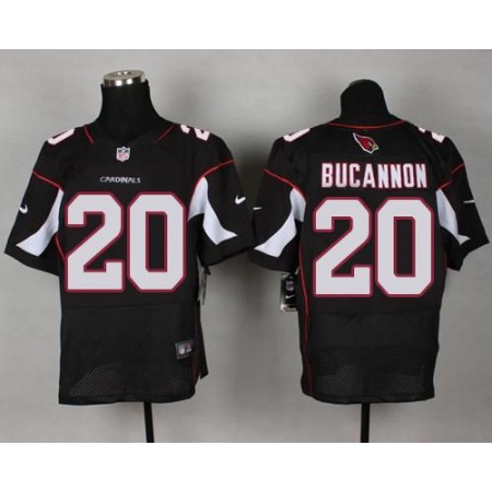 Nike Cardinals #20 Deone Bucannon Black Alternate Men's Stitched NFL Elite Jersey