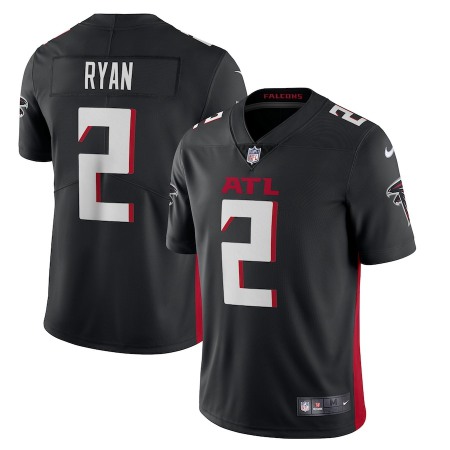 Men's Atlanta Falcons #2 Matt Ryan New Black Vapor Untouchable Limited Stitched NFL Jersey