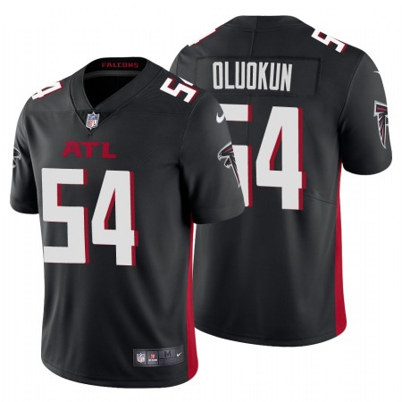 Men's Atlanta Falcons #54 Foyesade Oluokun New Black Vapor Untouchable Limited Stitched Jersey