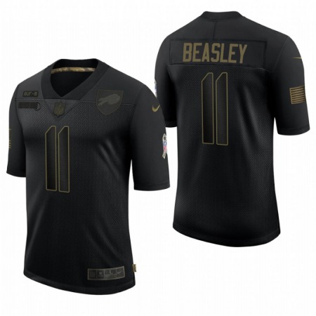 Men's Buffalo Bills #11 Cole Beasley Black Salute To Service Limited Stitched NFL Jersey