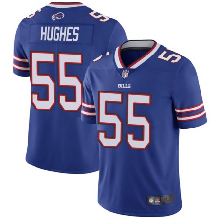 Men's Buffalo Bills #55 Jerry Hughes Blue Vapor Untouchable Limited Stitched Jersey