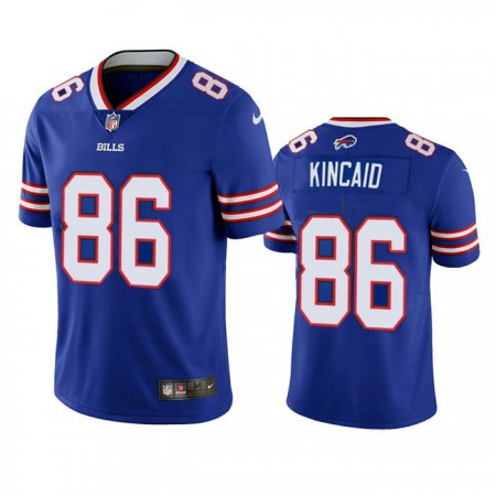 Men's Buffalo Bills #86 Dalton Kincaid Blue 2023 F.U.S.E. Draft Vapor Untouchable Limited Stitched Jersey