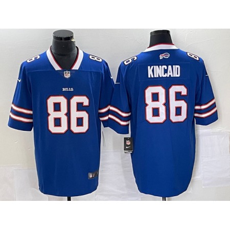 Men's Buffalo Bills #86 Dalton Kincaid Blue Vapor Untouchable Limited Stitched Football Jersey