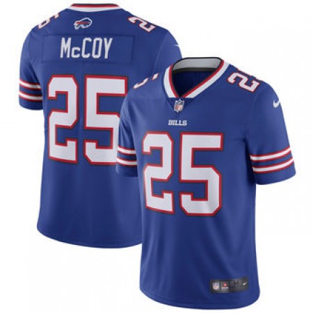 Nike Bills #25 LeSean McCoy Blue Men's Stitched NFL Elite Rush Jersey