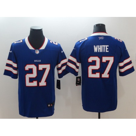 Men's Buffalo Bills #27 Tre'Davious White Blue Royal Vapor Untouchable NFL Limited Stitched Jersey