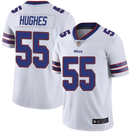 Men's Buffalo Bills #55 Jerry Hughes White Vapor Untouchable Limited Stitched Jersey