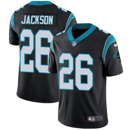 Men's Carolina Panthers #26 Donte Jackson Black Vapor Untouchable Limited Stitched NFL Jersey