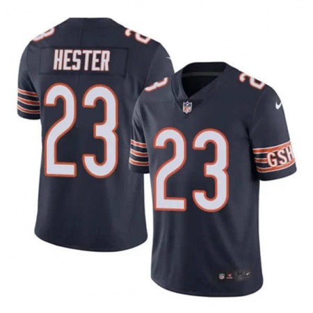 Men's Chicago Bears #23 Devin Hester Navy Vapor untouchable Limited Stitched NFL Jersey