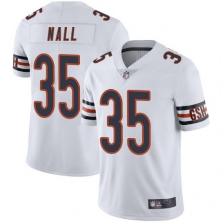 Men's Chicago Bears #35 Ryan Nall White Vapor untouchable Limited Stitched Jersey