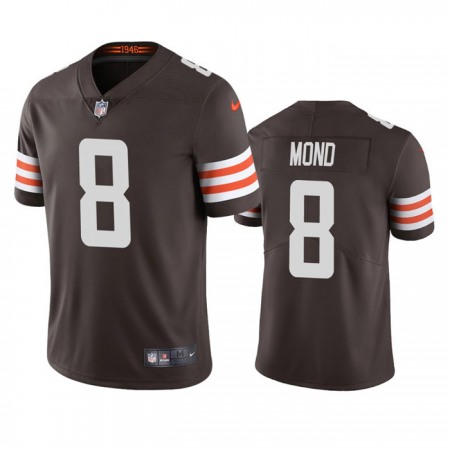 Men's Cleveland Browns #8 Kellen Mond Brown Vapor Untouchable Limited Stitched Jersey