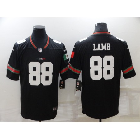 Men's Dallas Cowboys #88 CeeDee Lamb Black Mexico Stitched Jersey