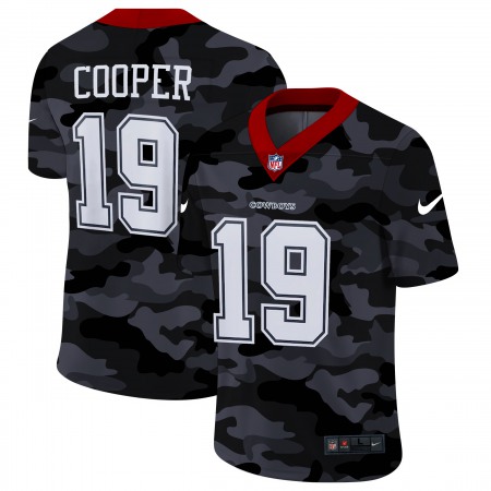 Men's Dallas Cowboys #19 Amari Cooper 2020 Camo Limited Stitched Jersey