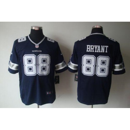 Nike Cowboys #88 Dez Bryant Navy Blue Team Color Men's Stitched NFL Limited Jersey