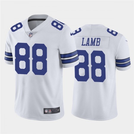 Men's Dallas Cowboys #88 CeeDee Lamb White Vapor Untouchable Limited Stitched NFL Jersey