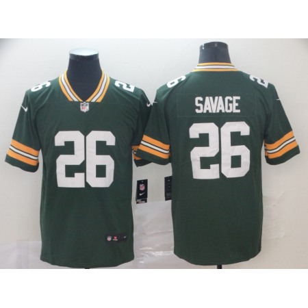 Men's Green Bay Packers #26 Darnell Savage Green Vapor Untouchable Limited Stitched NFL Jersey