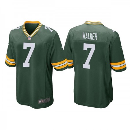 Men's Green Bay Packers #7 Quay Walker Green Stitched Football Jersey