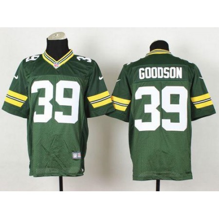 Nike Packers #39 Demetri Goodson Green Team Color Men's Stitched NFL Elite Jersey