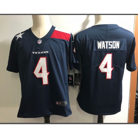 Men's Houston Texans #4 Deshaun Watson Navy Special Edition Stitched NFL Jersey