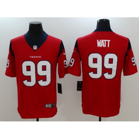 Men's Houston Texans #99 J.J. Watt Nike Red Vapor Untouchable Limited Stitched NFL Jersey